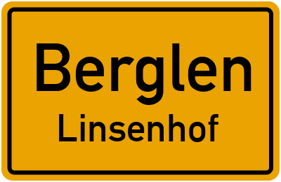 Straßenverzeichnis Berglen Linsenhof