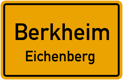 Straßenverzeichnis Berkheim Eichenberg
