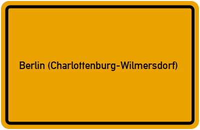 Branchenbuch Berlin (Charlottenburg-Wilmersdorf), Berlin