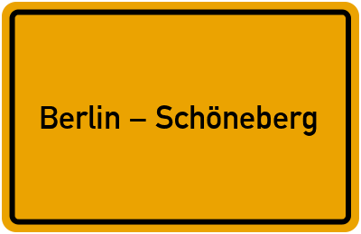 Branchenbuch Berlin – Schöneberg, Berlin
