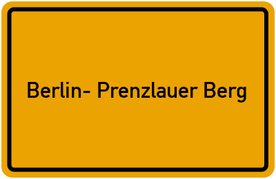 Branchenbuch Berlin- Prenzlauer Berg, Berlin