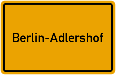 Branchenbuch Berlin-Adlershof, Berlin
