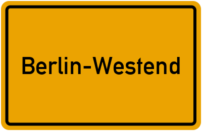 Branchenbuch Berlin-Westend, Berlin