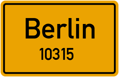 10315 Berlin