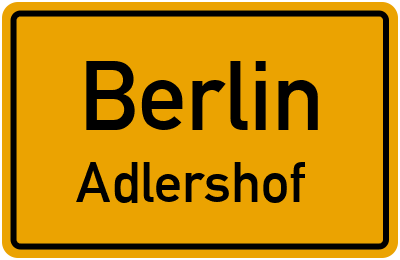 Straßenverzeichnis Berlin Adlershof