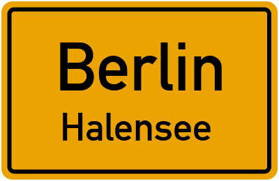 Straßenverzeichnis Berlin Halensee