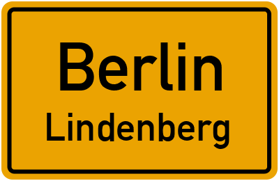 Straßenverzeichnis Berlin Lindenberg