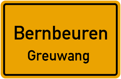 Straßenverzeichnis Bernbeuren Greuwang