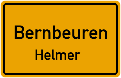 Straßenverzeichnis Bernbeuren Helmer