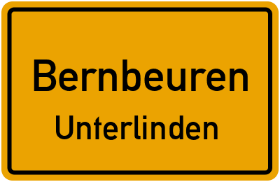 Straßenverzeichnis Bernbeuren Unterlinden