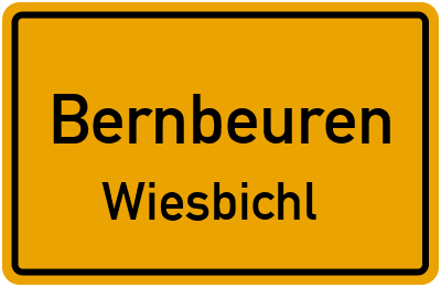 Straßenverzeichnis Bernbeuren Wiesbichl