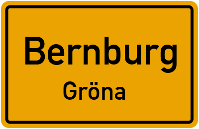 Straßenverzeichnis Bernburg Gröna