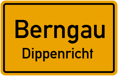 Straßenverzeichnis Berngau Dippenricht