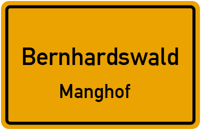 Straßenverzeichnis Bernhardswald Manghof