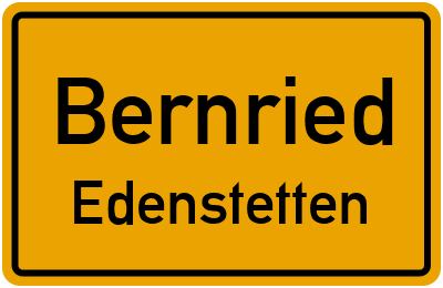 Straßenverzeichnis Bernried Edenstetten