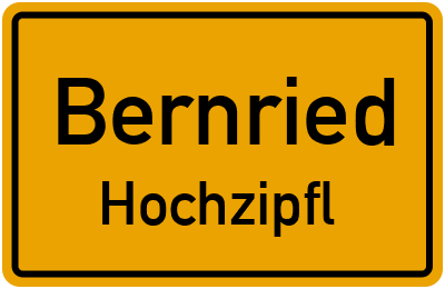 Straßenverzeichnis Bernried Hochzipfl