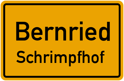 Straßenverzeichnis Bernried Schrimpfhof