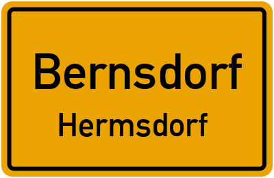 Straßenverzeichnis Bernsdorf Hermsdorf