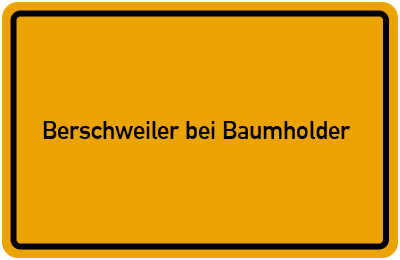 Berschweiler bei Baumholder
