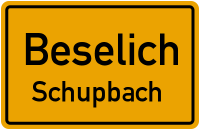 Straßenverzeichnis Beselich Schupbach