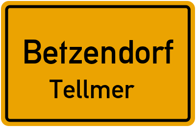 Straßenverzeichnis Betzendorf Tellmer