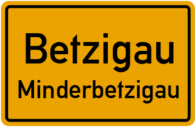 Straßenverzeichnis Betzigau Minderbetzigau