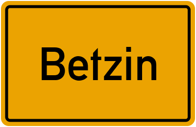 Betzin in Brandenburg
