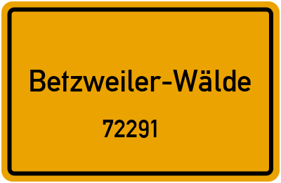 72291 Betzweiler-Wälde