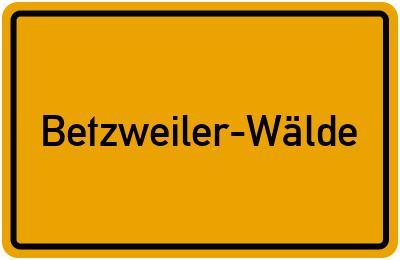 Betzweiler-Wälde in Baden-Württemberg erkunden