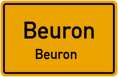 Straßenverzeichnis Beuron Beuron