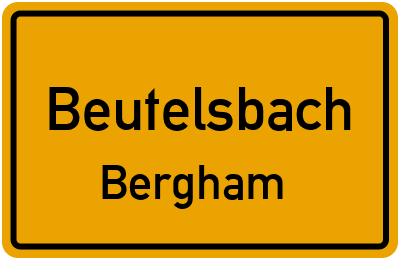 Straßenverzeichnis Beutelsbach Bergham