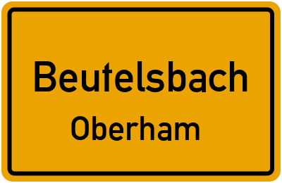 Straßenverzeichnis Beutelsbach Oberham