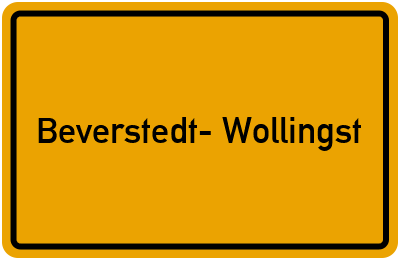 Branchenbuch Beverstedt- Wollingst, Niedersachsen