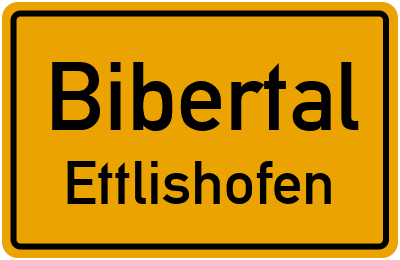 Straßenverzeichnis Bibertal Ettlishofen
