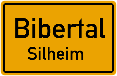 Straßenverzeichnis Bibertal Silheim