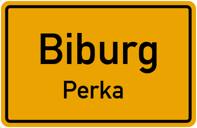 Straßenverzeichnis Biburg Perka