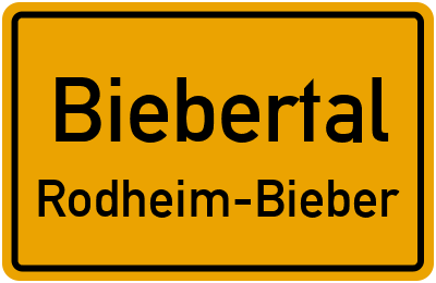 Straßenverzeichnis Biebertal Rodheim-Bieber