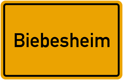 Branchenbuch Biebesheim, Hessen