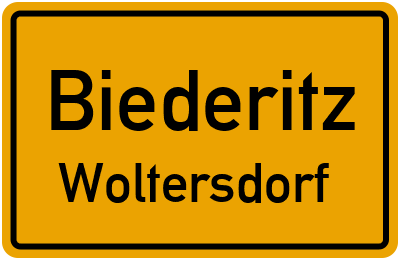 Straßenverzeichnis Biederitz Woltersdorf
