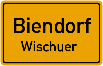 Straßenverzeichnis Biendorf Wischuer