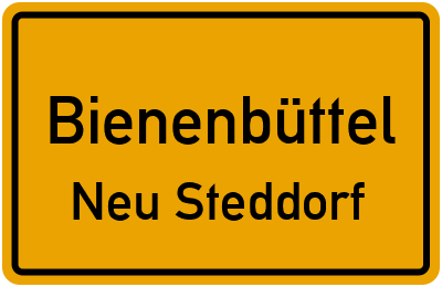 Straßenverzeichnis Bienenbüttel Neu Steddorf