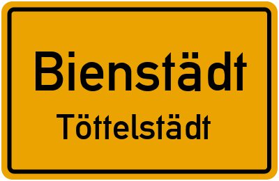 Straßenverzeichnis Bienstädt Töttelstädt