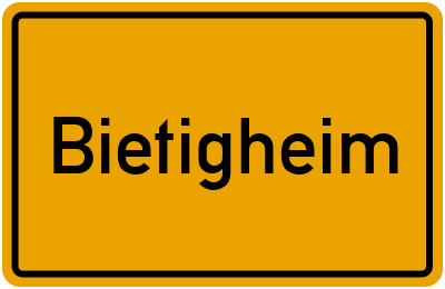 Branchenbuch Bietigheim, Baden-Württemberg