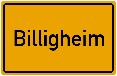 Branchenbuch Billigheim, Baden-Württemberg