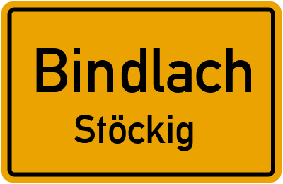 Straßenverzeichnis Bindlach Stöckig