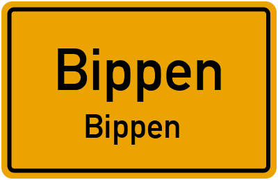 Straßenverzeichnis Bippen Bippen