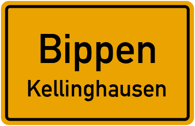 Straßenverzeichnis Bippen Kellinghausen
