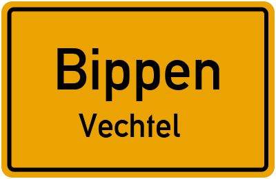 Straßenverzeichnis Bippen Vechtel