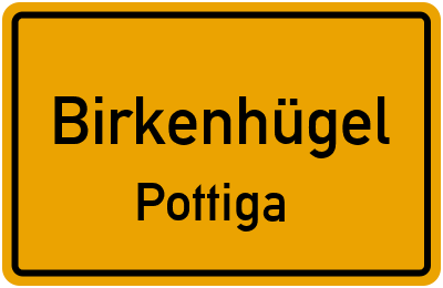 Straßenverzeichnis Birkenhügel Pottiga