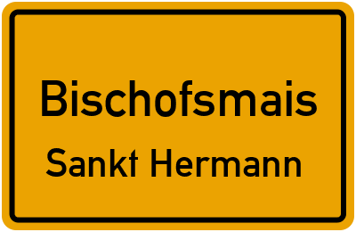 Straßenverzeichnis Bischofsmais Sankt Hermann